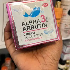 Crème de visage alpha arbrutin