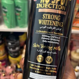 Lotion corporelle no spot injection