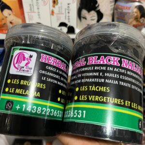 Savon noir blanchissant 2 fois dosé